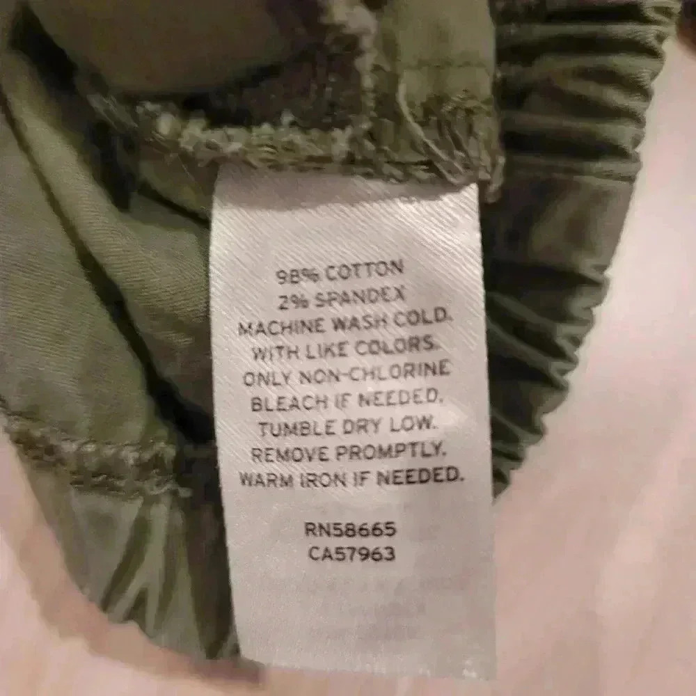 Nordstrom Stem Girls Jacket With Ruffle Sleeve  Size 6 Olive - Picture 4 of 5